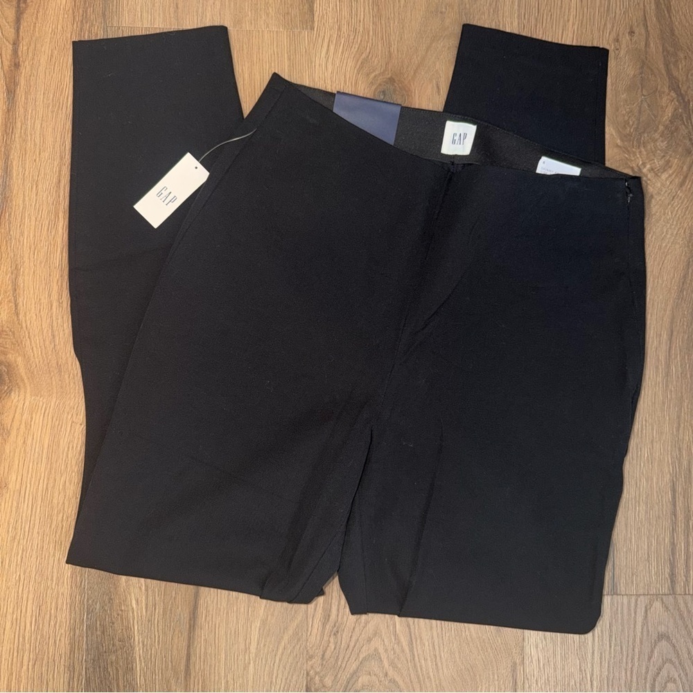 GAP Skinny Ankle Side Zip Stretch Pants - Picture 2 of 4